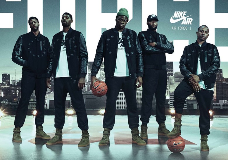 Nike Unveils The SF-AF1 With Draymond, Boogie, AD, PG13, And Isaiah