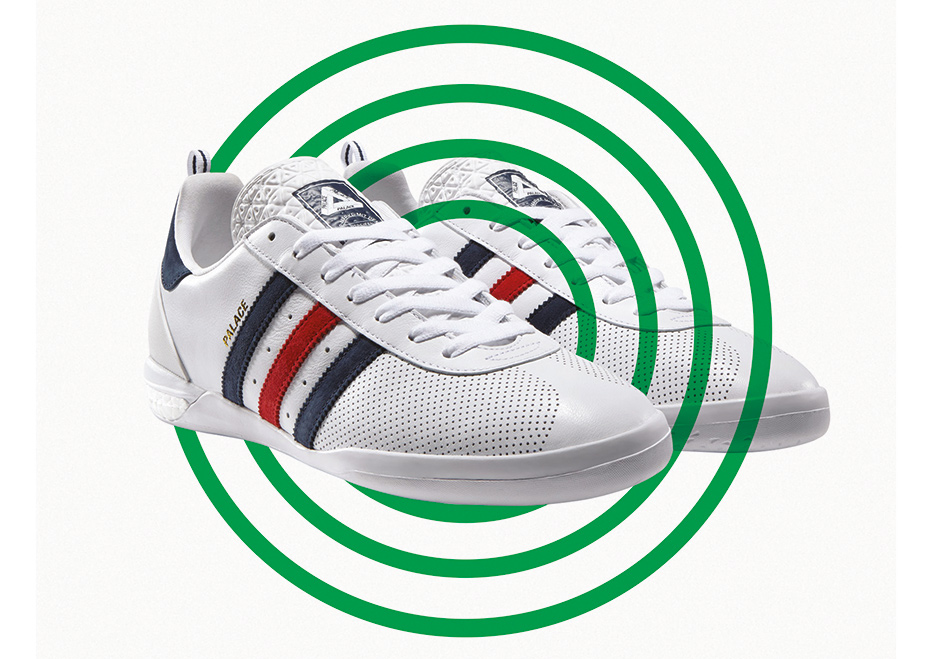 Palace x adidas red white clearance green