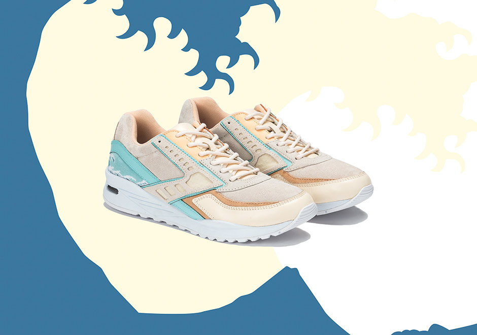 Pink Dolphin And Brooks Heritage Debut The "Great Wave" Regent
