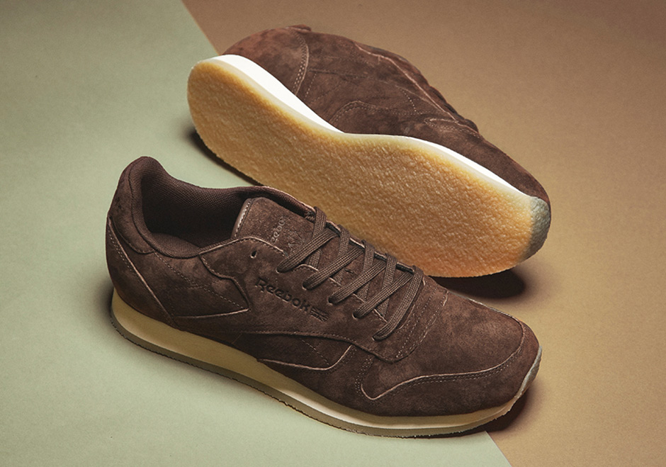 The Reebok Classic Leather Is Remodeled With Crepe Soles