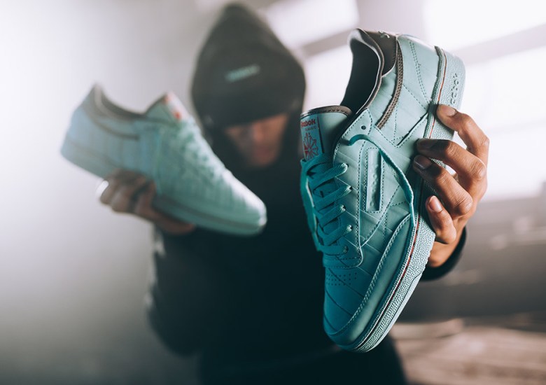 Solebox and Reebok Create A Club C Inspired By Vintage Tennis Rackets