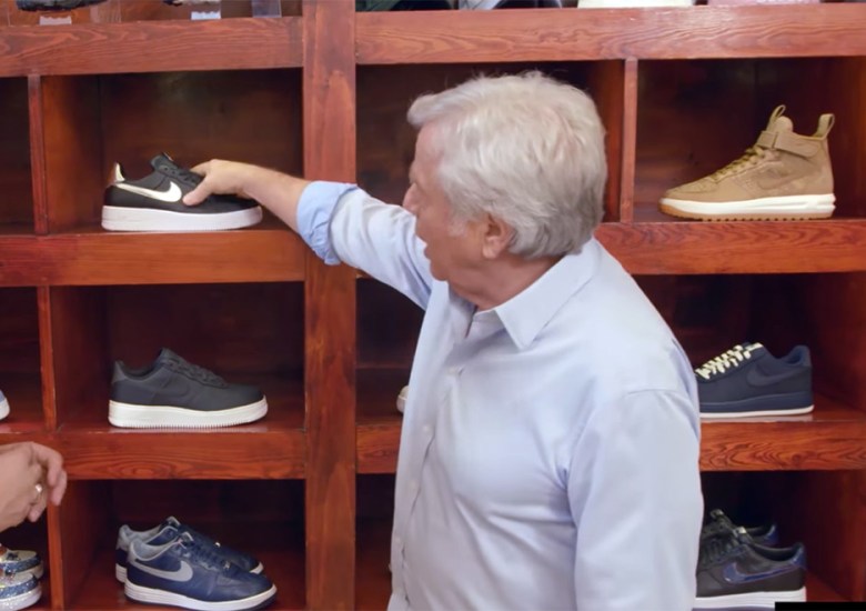 New England Patriots Owner Robert Kraft Loves Nike Roshes And Air Force 1s