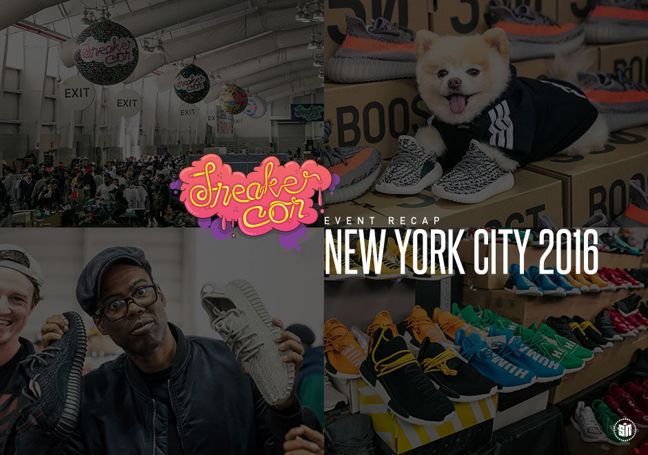 Chris Rock, Fat Joe, And A Dog Wearing Yeezys Spotted At The Weekend-Long Sneaker Con NYC