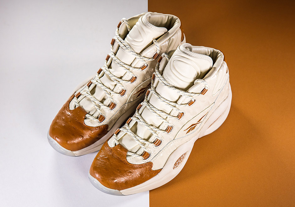 Sneakersnstuff Reebok Question Mid Lux Ostrich Available 3