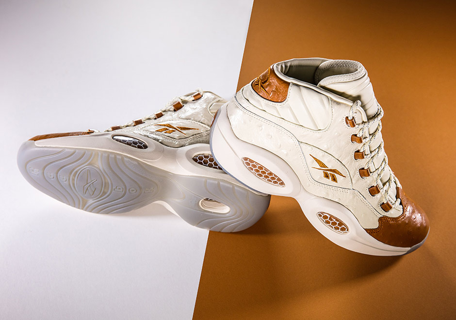 Sneakersnstuff Reebok Question Mid Lux Ostrich Available 90