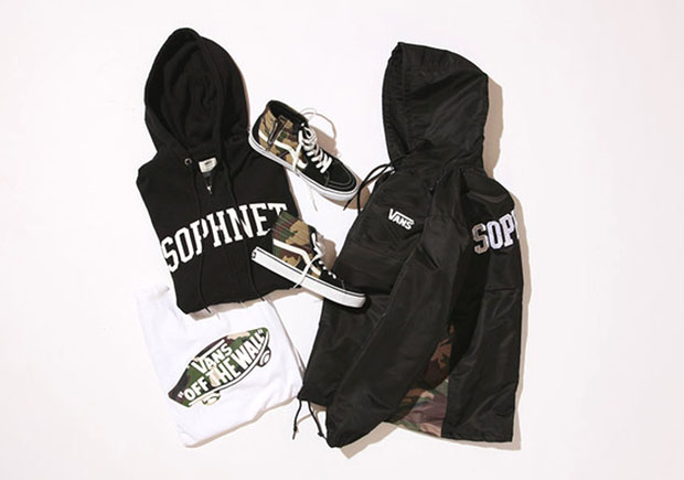 Sophnet and Vans Collaborate On a Camo Accented Collection