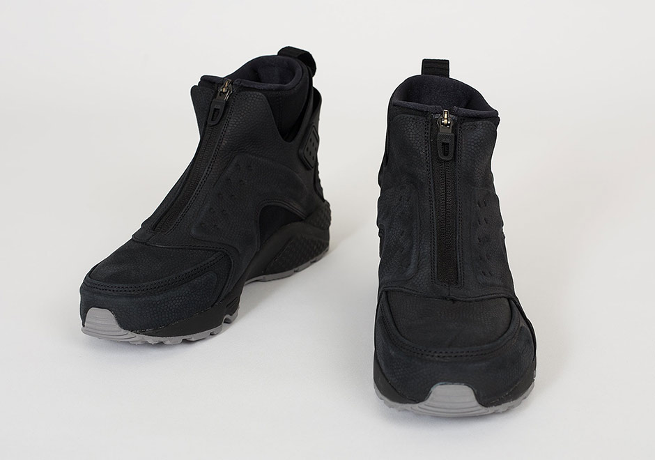 Nike Air Huarache Run Mid Black 807314-002 | SneakerNews.com