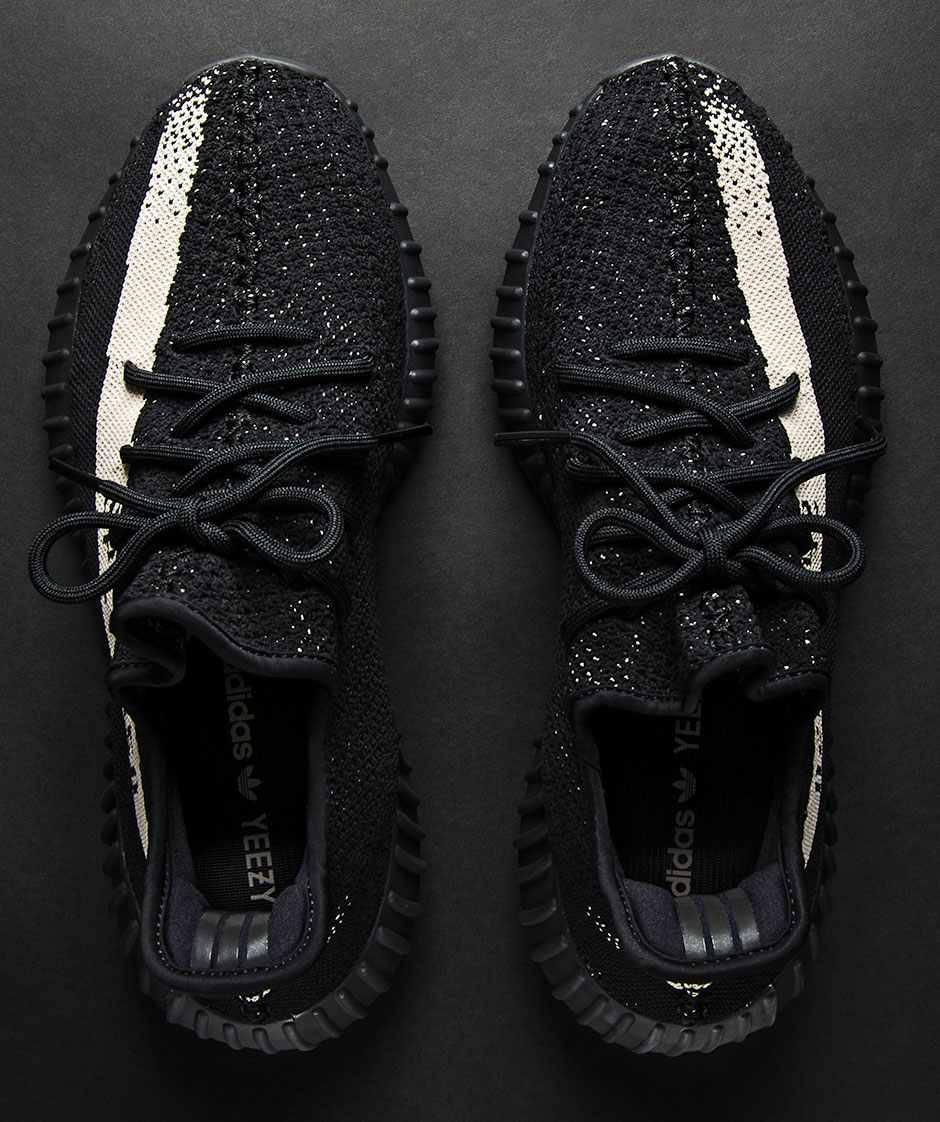 black and silver yeezys