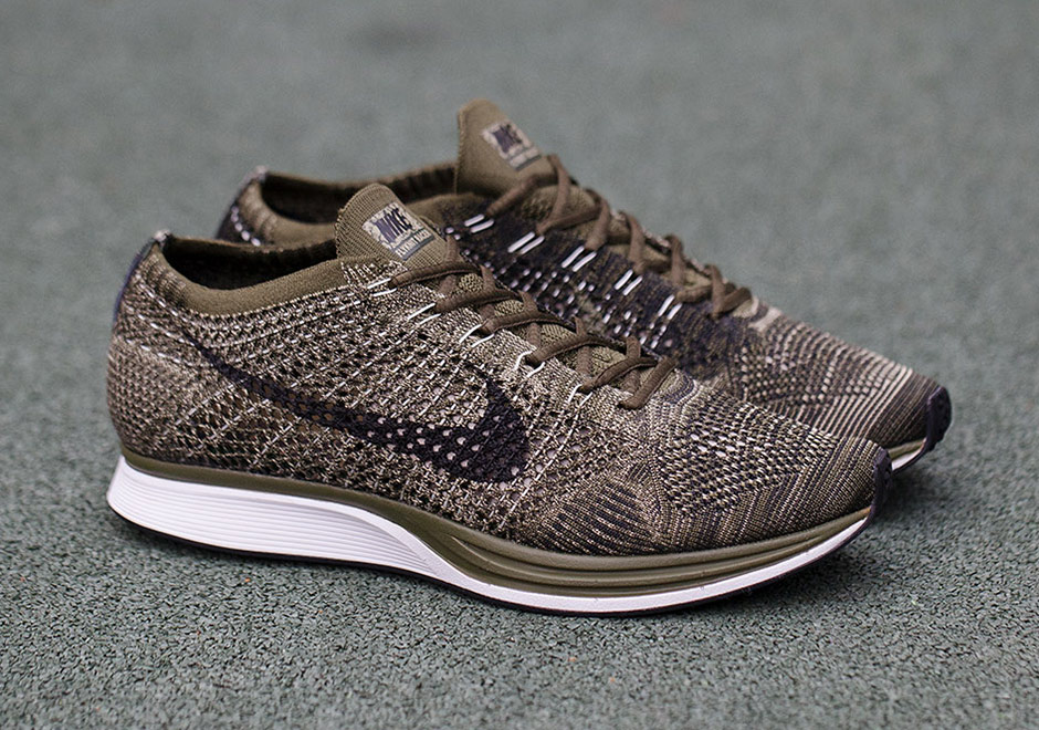 flyknit racer earth tones