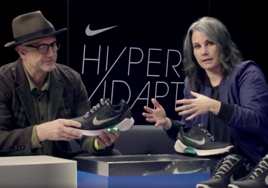 Tinker and Tiffany Beers Demonstrate All Tech Of The Nike HyperAdapt 1.0