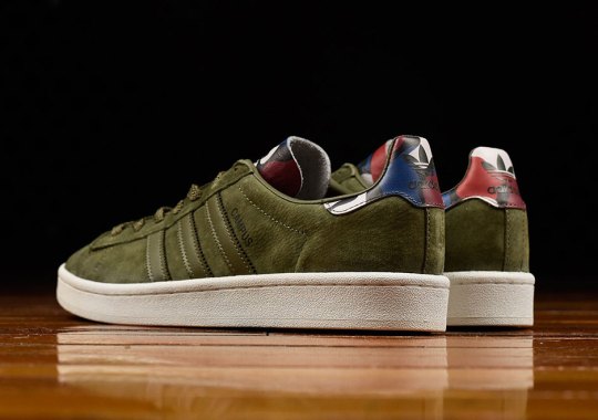 adidas Goes Old School With This adidas Campus “Olive Suede” Colorway