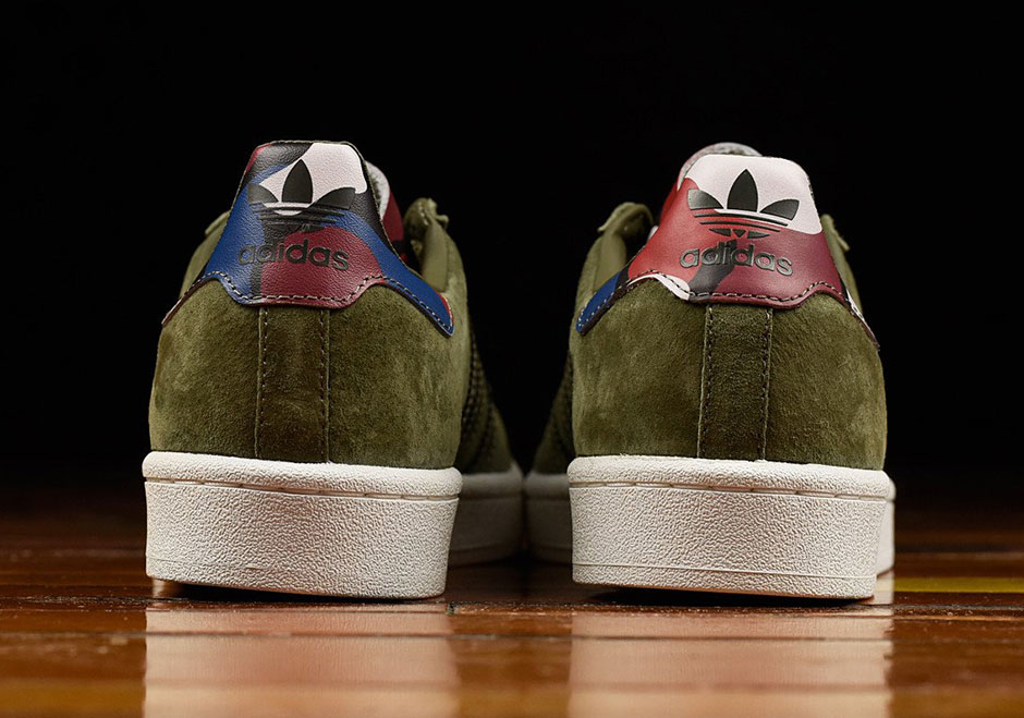 Adidas Campus Olive Green Suede Bb0077 04