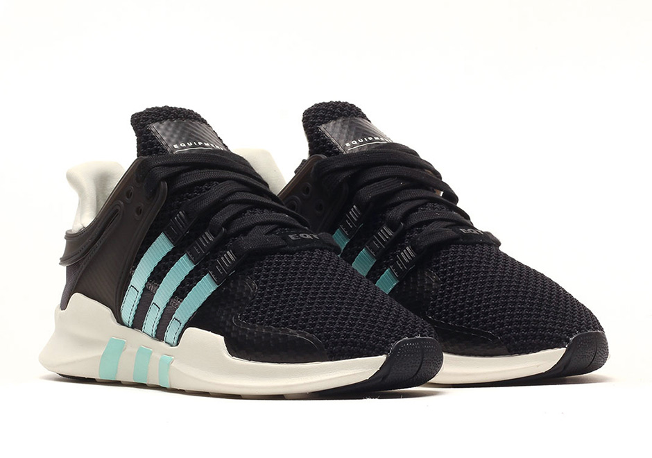 Adidas eqt hotsell black and teal