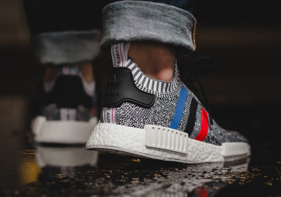 Adidas nmd r1 primeknit tri-color outlet pack'