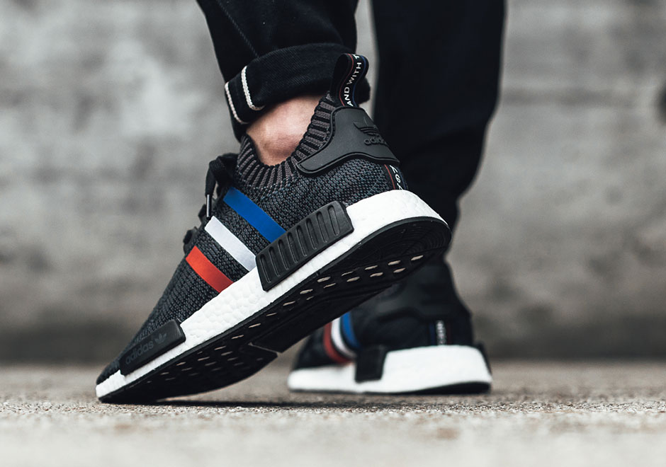 nmd r1 tri color black