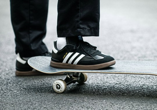 The Classic Power adidas Samba Gets a Makeover For Skateboarding