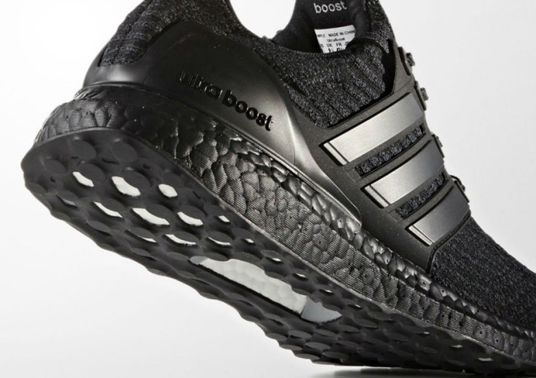 adidas Ultra Boost Triple Black SneakerNews.com
