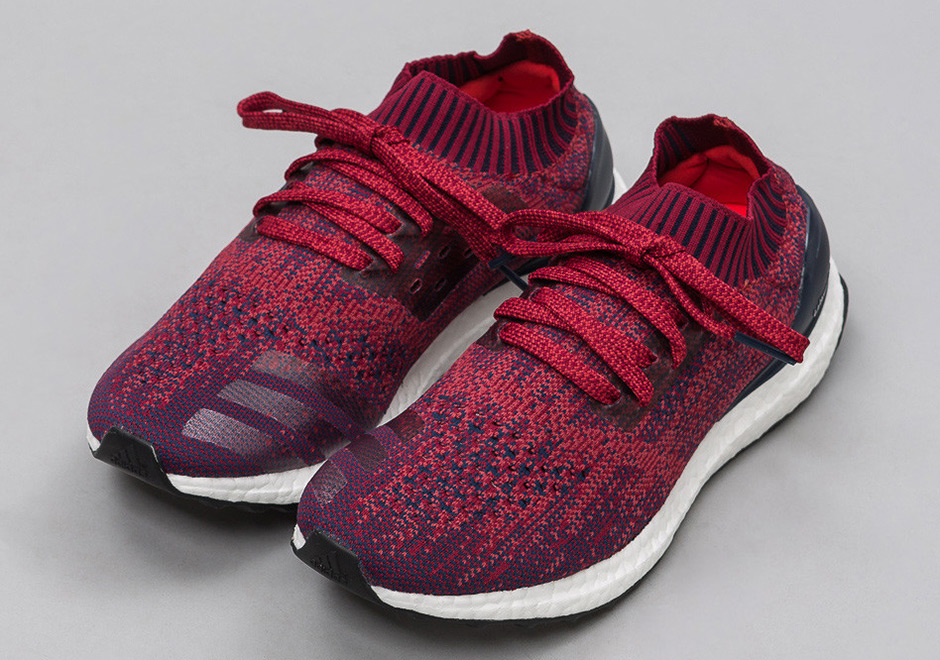 ultra boost uncaged red/burg/navy