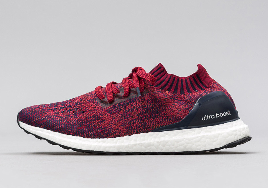 ultra boost uncaged carbon red