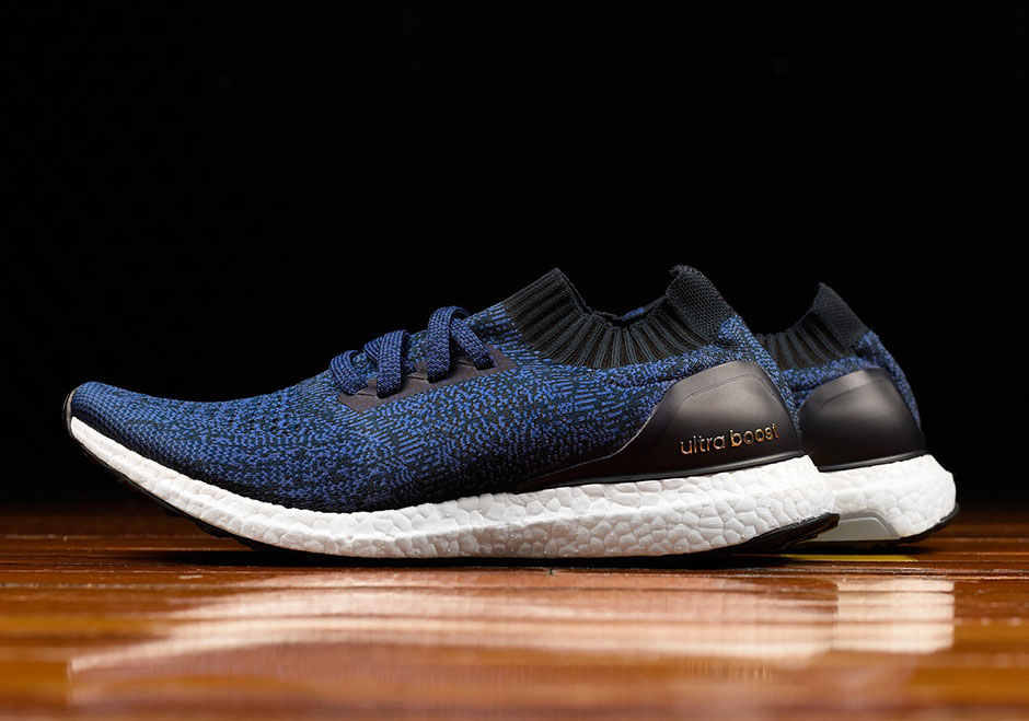 ultra boost uncaged navy white