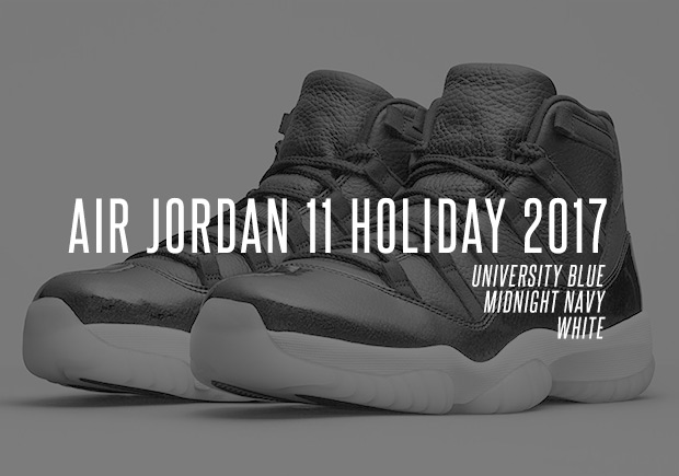 Air Jordan 11 "Midnight Navy" Rumored To Release During Holiday 2017 Season