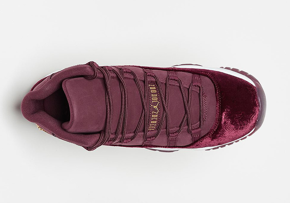 air jordan 11 heiress purple velvet