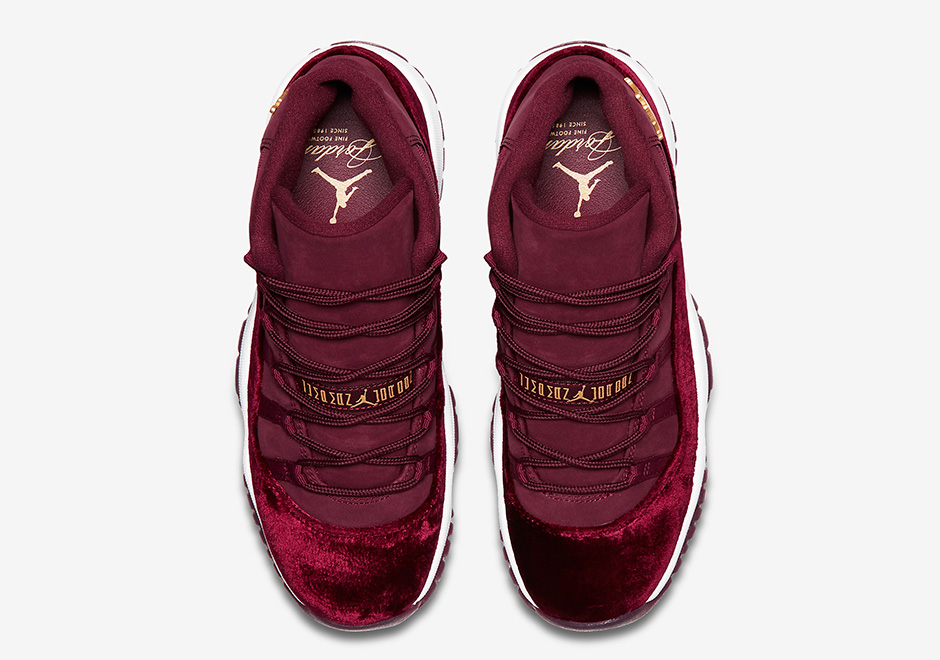 air jordan 11 gs heiress velvet