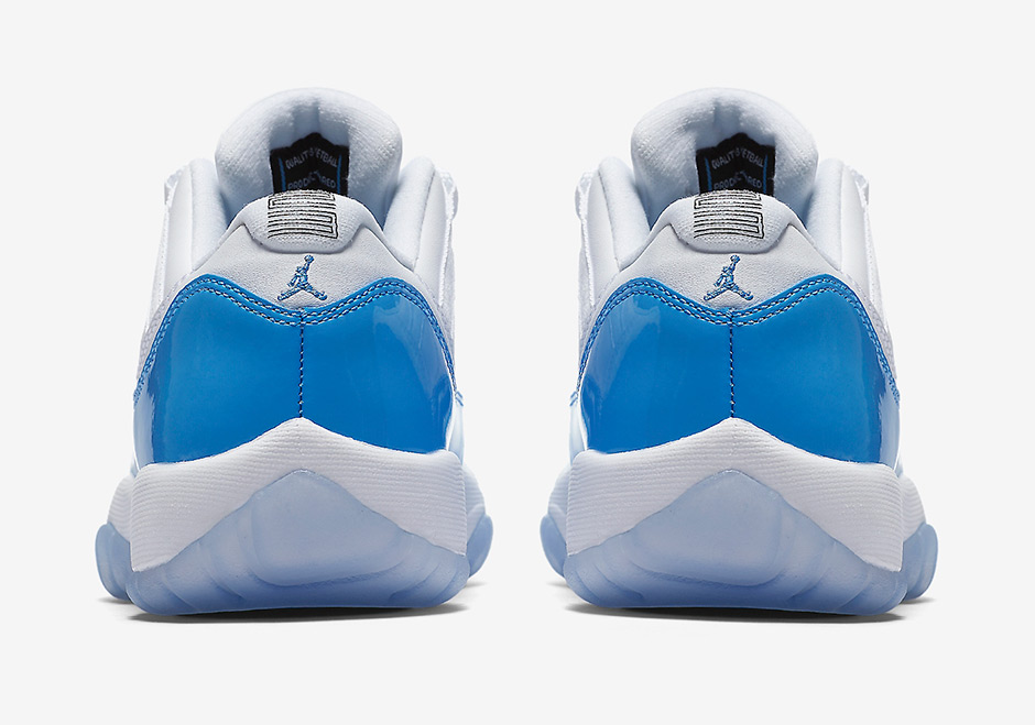 jordan 11 low north carolina