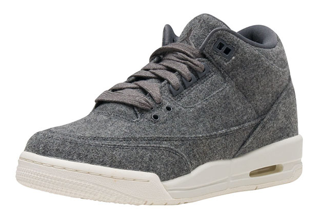 The "Wool" Air Jordan 3 Will Also Release In Kids Sizing