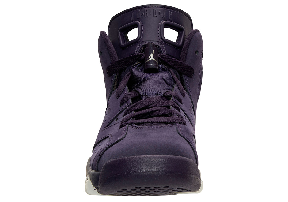 Air Jordan 6 Gs Purple Black Release Date 4