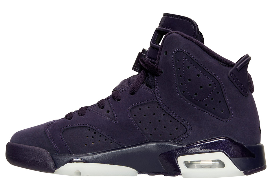 Air Jordan 6 Gs Purple Black Release Date 5
