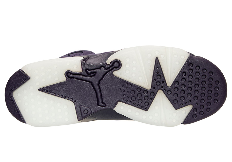 Air Jordan 6 Gs Purple Black Release Date 7
