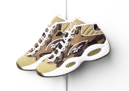 BAPE x mita x Reebok Question Is Now Available