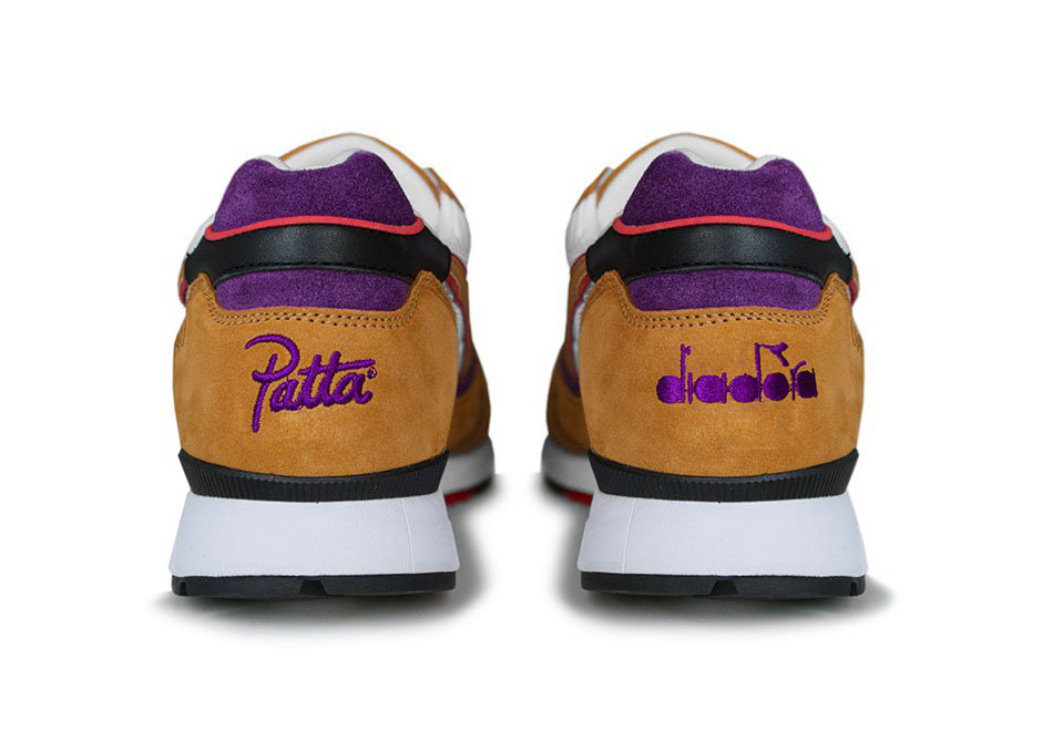 Patta Diadora V.7000 Honey Mustard & Tracksuit | SneakerNews.com
