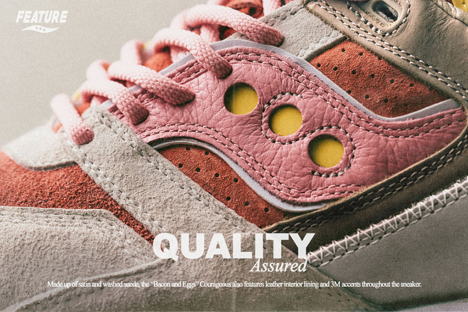 Feature Saucony Courageous Bacon Eggs 4