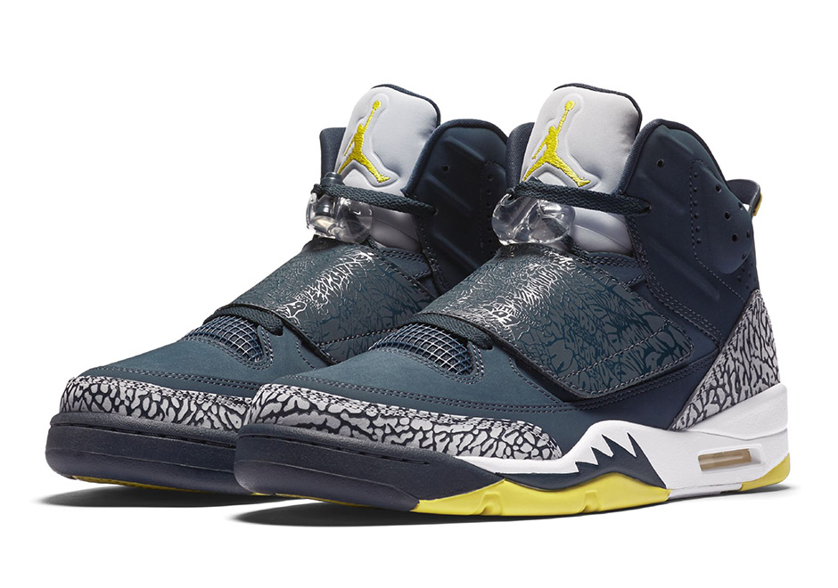 jordan son of mars blue and yellow