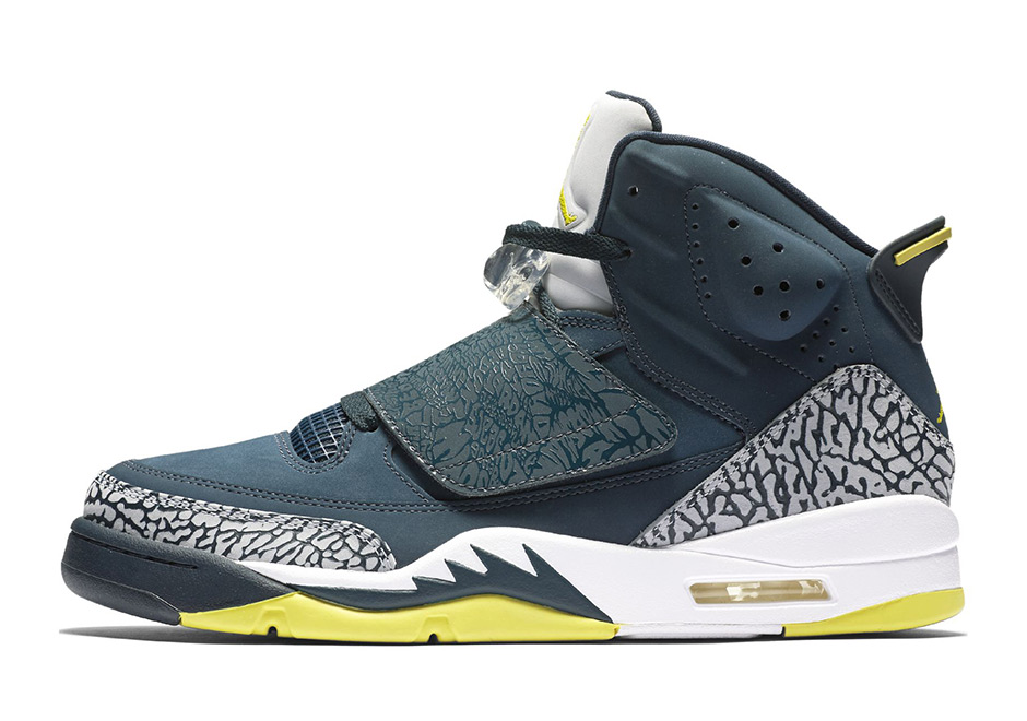 jordan son of mars grey blue yellow