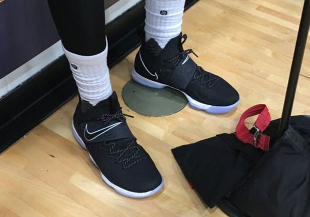 The Nike LeBron 14 Is Releasing In Black/White