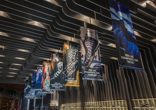 Nike Sportswear Displays An Insane Foamposite Exhibit In Shanghai