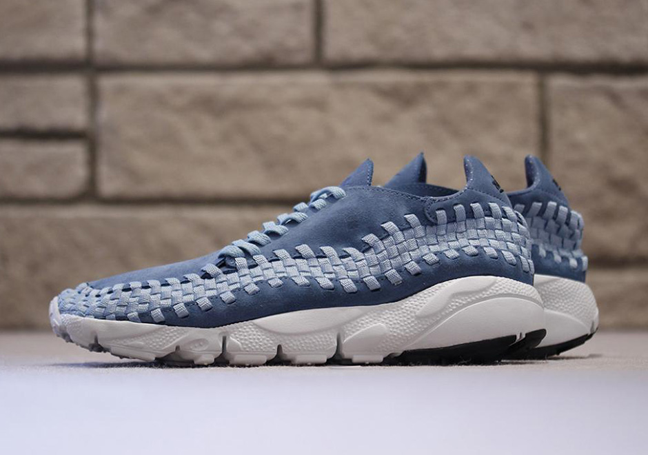 Nike Air Footscape Woven Smoky Blue 01