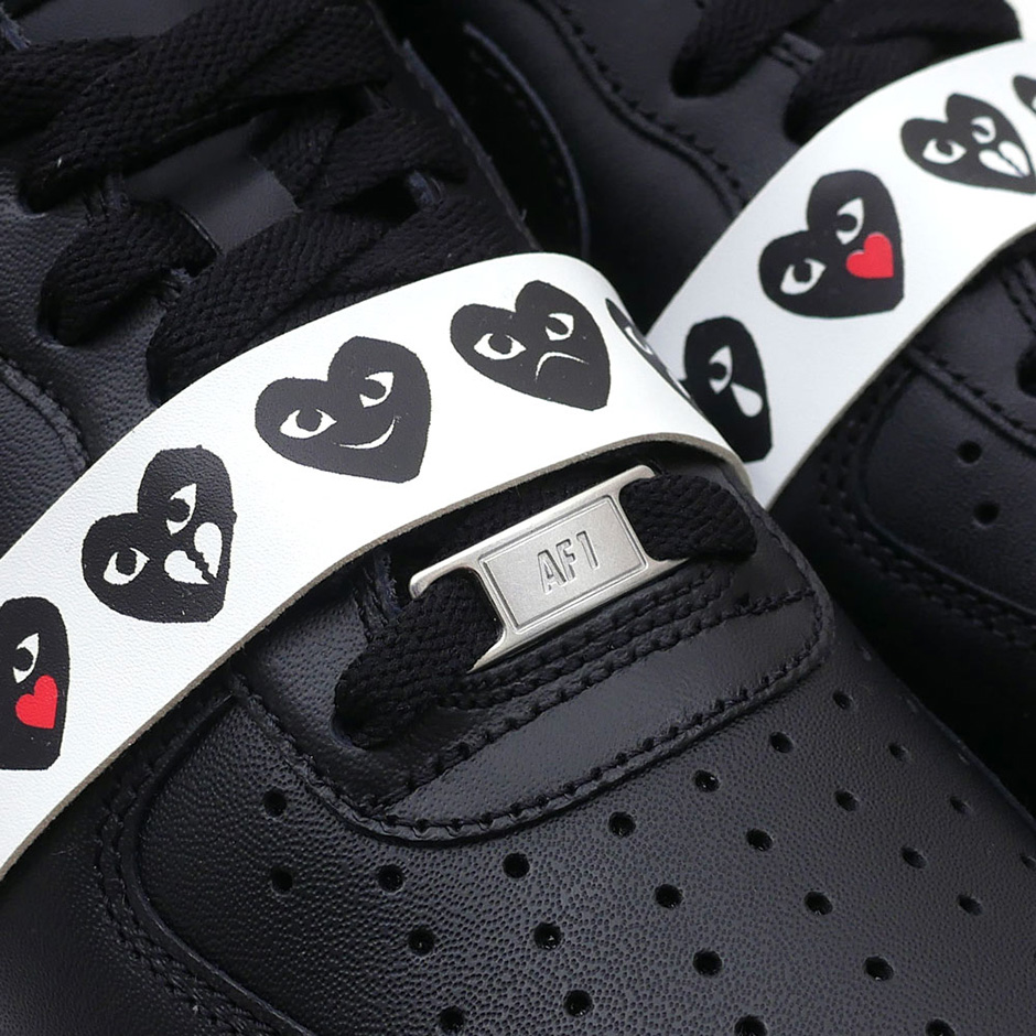 swing rescue pollution Comme des Garcons Air Force 1 Emoji Sneakers | SneakerNews.com