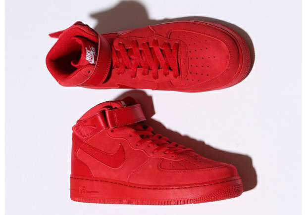 Nike Air Force 1 Mid “Red October” Is Coming Soon