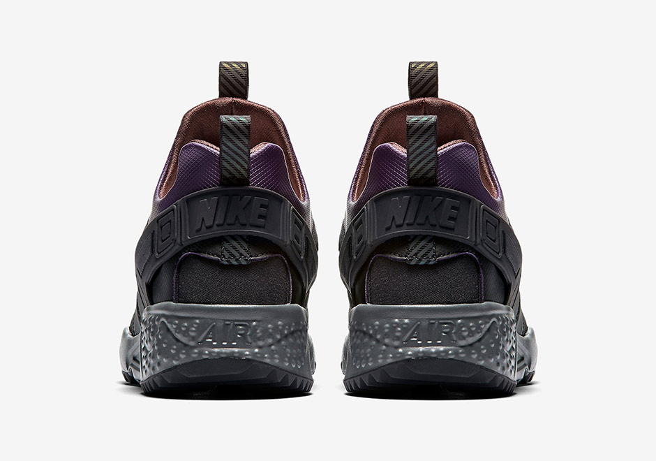 Nike Air Huarache Utility Black Purple Brown 4
