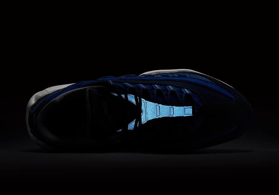 Nike Air Max 95 Dark Obsidian Hyper Cobalt Coastal Blue 6