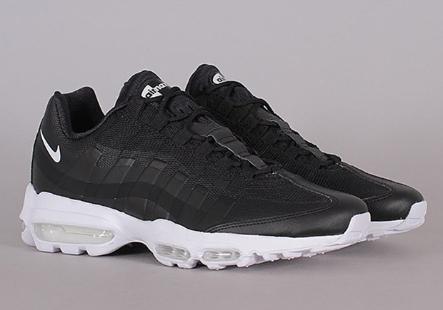 Nike Air Max 95 Ultra Releases In Black/White
