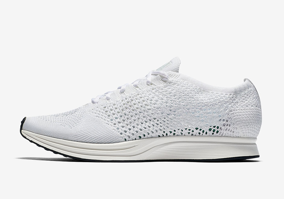 nike racer flyknit white