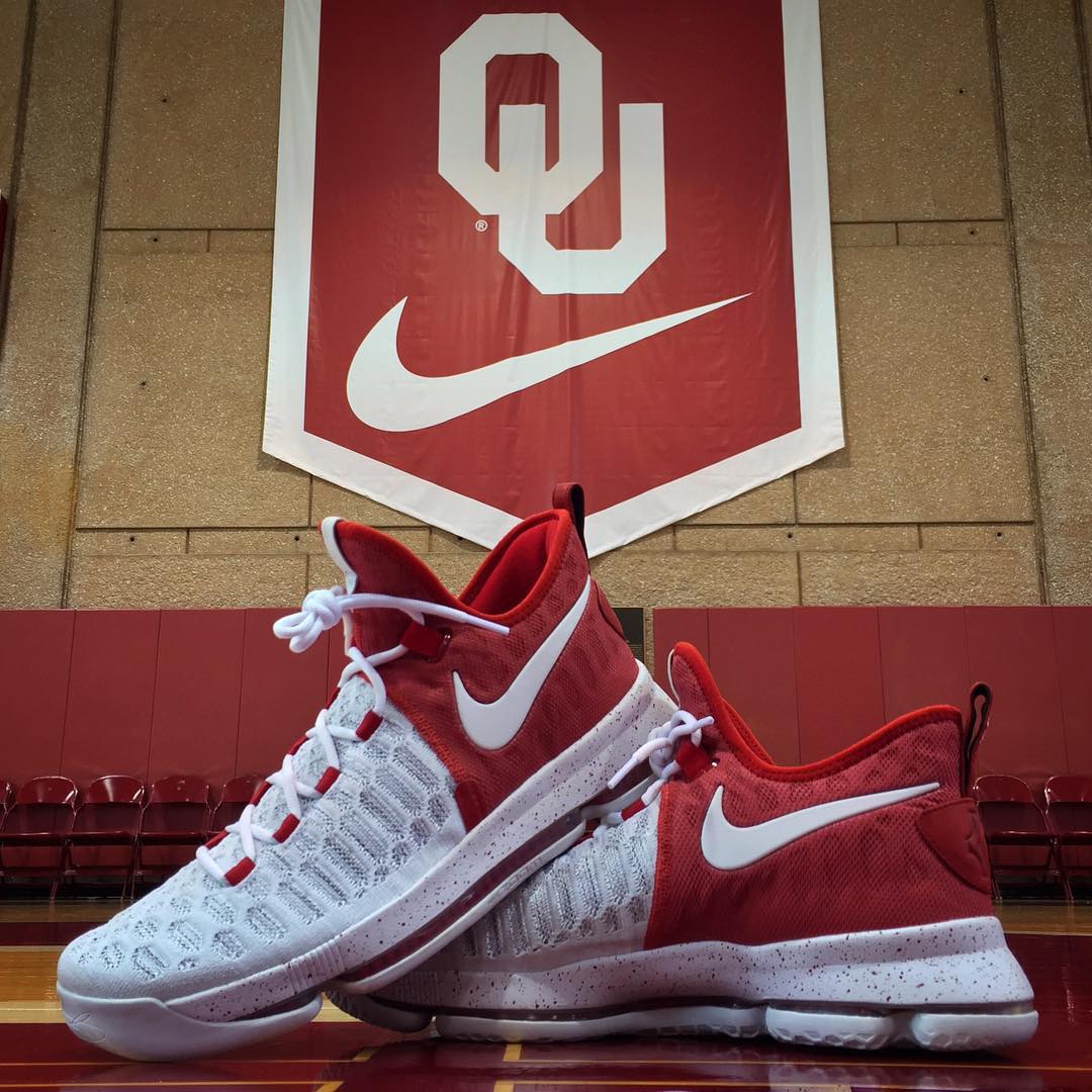 Nike Kd 9 Oklahoma Sooners Pe 02