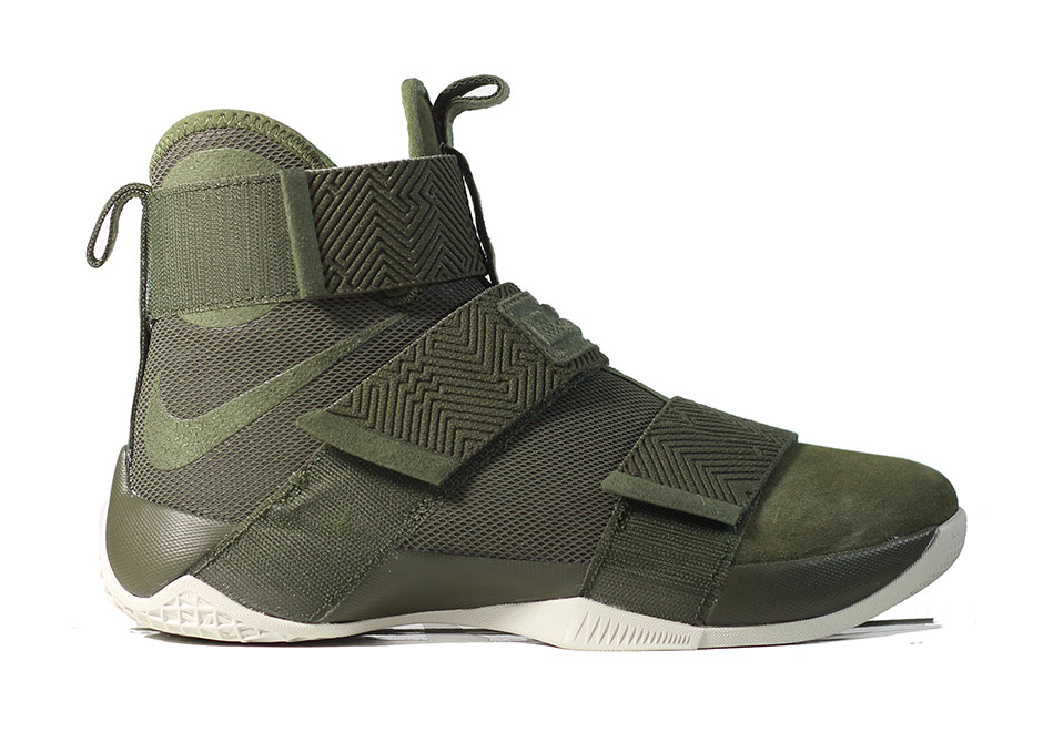 Nike Lebron Soldier 10 Lux Cargo Khaki 2