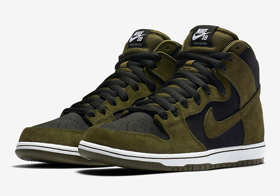 Nike SB Dunk High "Olive" Releasing In Early 2017