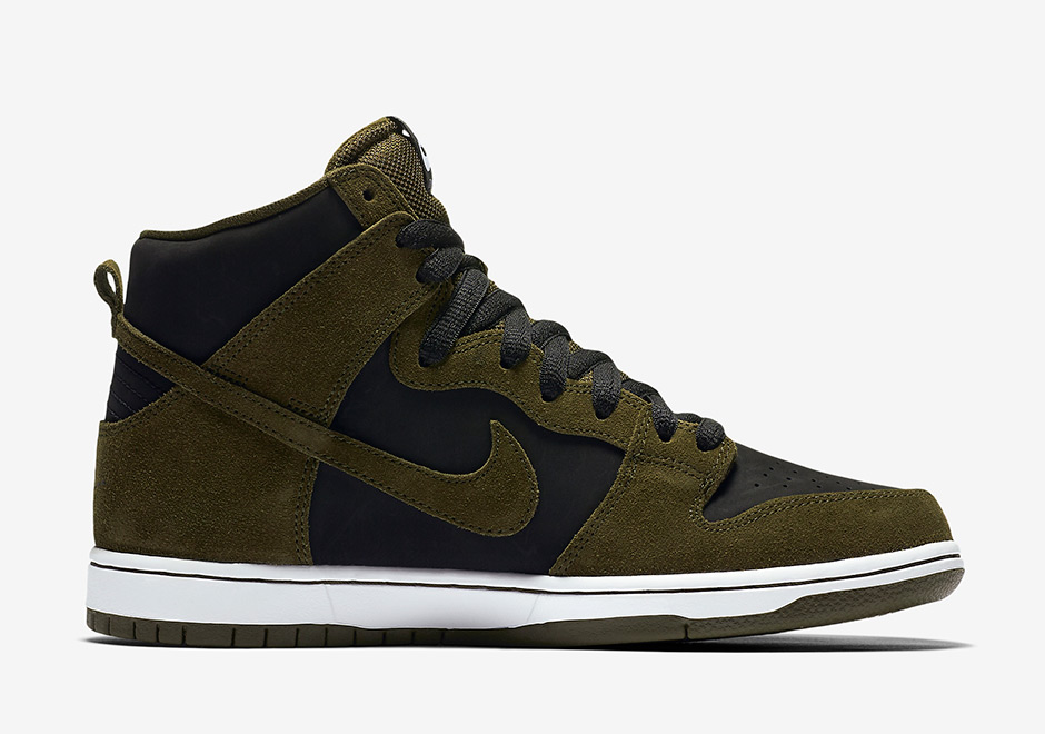 Nike SB Dunk High Olive 854851-330 | SneakerNews.com